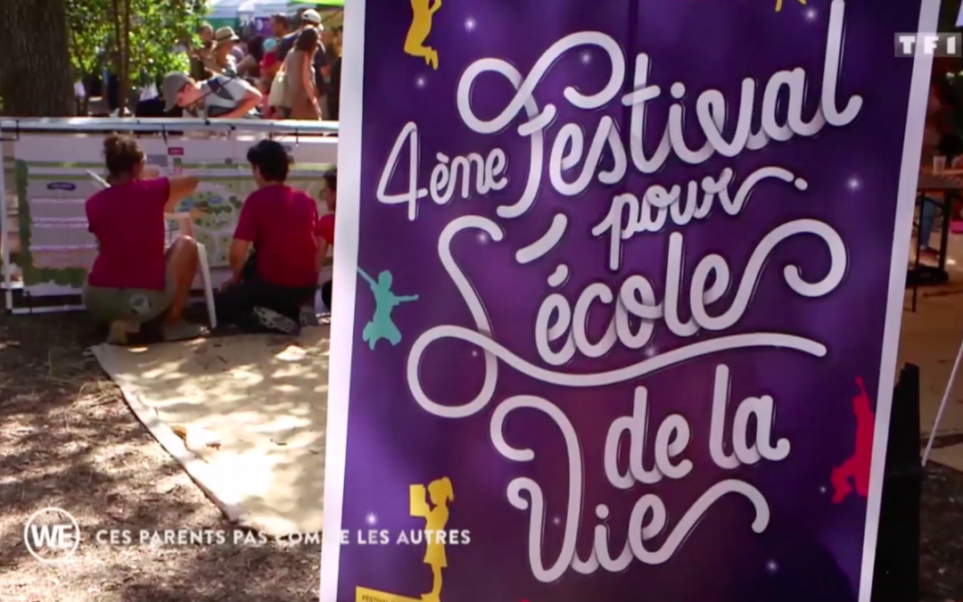 TF1 parle du festival pour l’école de la vie